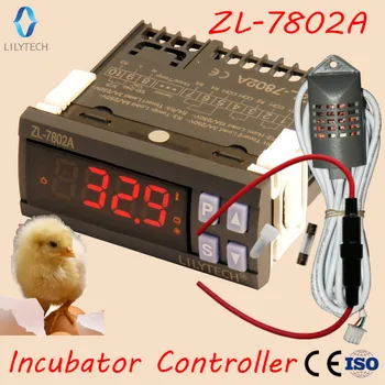 ZL-7802A,100-240VAC, Temperatūra, Drėgmė Inkubatorius, Daugiafunkcinis Automatinius Inkubatorius, Inkubatoriaus Valdytojas, Lilytech