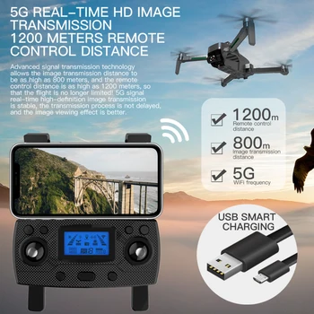 ZLL SG906 MAX SG906 Pro 2 Pro2 GPS Drone Profesionalus 4K HD Kamera, 3-Ašis Gimbal Lazerio Kliūčių Vengimo WiFi FPV RC Quadcopter