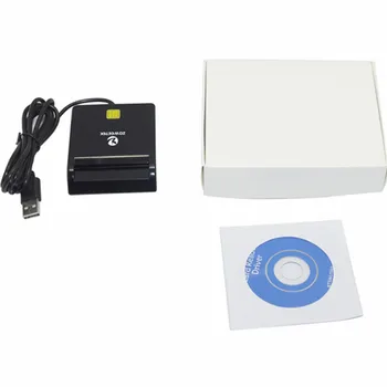 Zoweetek 12026-1 USB Smart card reader rašytojas PC/SC USB-CCID EMV ISO 7816 SCR-N99