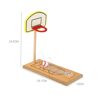 Įdomu Sporto Žaislas Medinis Mini Šaudymo Mašina Piršto Krepšinio Tėvų-Vaikų Interaktyvaus Stalo Žaidimas Dovanų Karšto Pardavimo