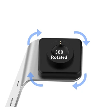 Įkroviklio Stovas USB Įkrovimo Dokas -Iškastinio Gen4/5 aliuminio lydinio kroviklio Įkrovimo Cable1.5m Smartwatch Priedai