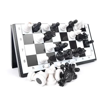 Šachmatai Magnetiniai Nardai Šaškių Grupės Sulankstomas Stalo Žaidimas Šachmatais Lankstymo Šachmatų Nešiojamų Stalo Žaidimas