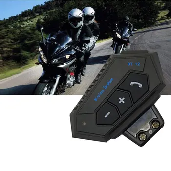Šalmas Ausinių Motociklų Laisvų Rankų Įranga V4.2 Bluetooth Domofonas Transporto Nuoma Ausinių Triukšmo Mažinimo Mikrofonas Mic