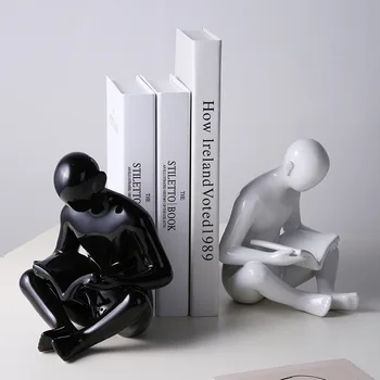 Šiaurės Kūrybinio Pobūdžio stovas knygoms Knygos Simpatijų Paprasta Įėjimas, TV Spintelė Apdaila Modelis Kambario Stalo Dekoracijos