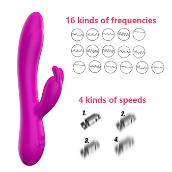 Šildymo Rabbit Vibratorius skirtas Moteriai G Spot Makšties Klitorio Stimuliatorius Masturbator Dildo Vibratorius Suaugusiųjų Sekso Žaislai Moteris Suaugusiųjų