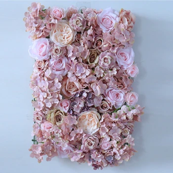 Šilko Rožė Gėlių Sienos Dirbtinės gėlės, Vestuvių Dekoravimas Romantiška Vestuvių Fonas Dekoras