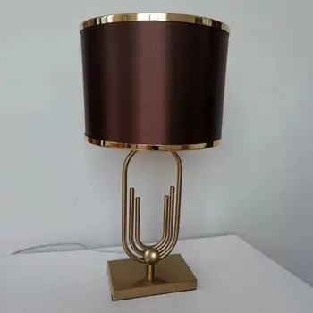 Šiuolaikinio gyvenimo kambario stalo lempa kambarį naktiniai skaitiklis lempos miegamasis paprastų Amerikiečių stalo lempa