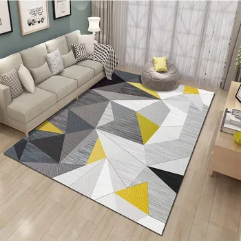 Šiuolaikinės geometrinis paprastumas meno kilimą kambarį miegamojo ne slydimo grindų kilimėlis mados virtuvės plotas pledai pritaikoma