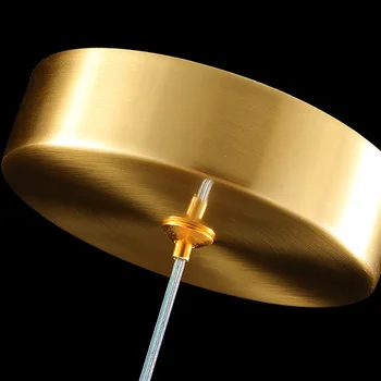 Šiuolaikinės Kristalų Geometrinis Dizainas Pakabukas Šviesos Valgomasis Hanglamp AC110V 220V Aukso Prieškambario Namo Apšvietimas