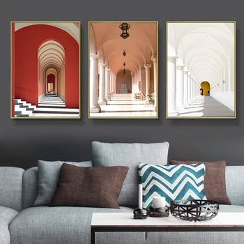 Šiuolaikinės Šiaurės Šalių Marokas Durų Senovinių Plakatų Pasaulyje Garsaus Architektūros, Meno, Nuotraukų, Spausdinta Kambarį Drobės Tapybos Namų Dekoro