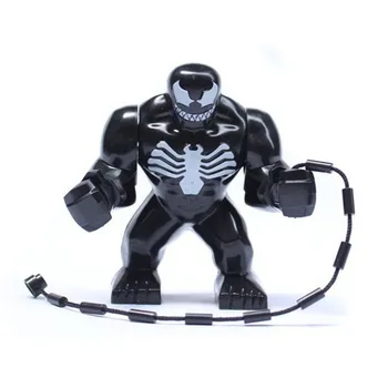 Žaislai Vaikams Super Herojai Pobūdžio Nuodai BigSize Kovos Su Venom Nelaimės Nuodai Modelio Paveikslas Blokų Statybos Statybinės Plytos