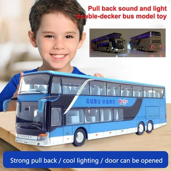 Žaislas Automobilis Imituojamas Autobusų Elektrinis Autobusas Modelio Automobilių Muzika Elektros Lydinio Spalvų Modeliavimo Hobis Šviesos Mados Žvalgybos Vaikai 