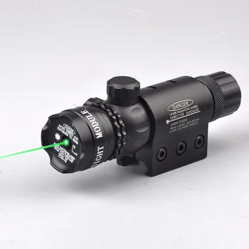 Žalias Lazeris Dot optinį Taikiklį taikymo Sritis tvirtinimas Pistoletas Geležinkelių ir Šautuvas Airsoft Pistoletas riflescope Medžioklės Šaudymo 11 /20mm
