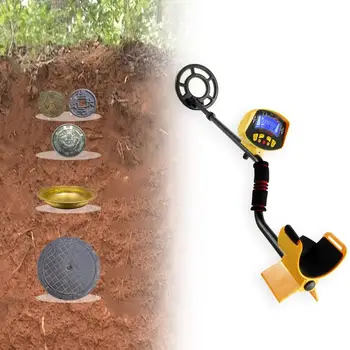Žemės Paieška Metalo Detektorius Nešiojamų Grynuolis Finder 1-1.5 M, Auksas, Sidabras Detektoriai Lobių Medžioklės Įrankis