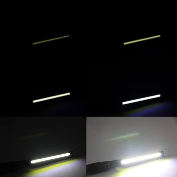 Žibintuvėlis Įkraunamas COB Darbą Šviesos LED Žibintuvėlis Automobilių Remonto, techninės Priežiūros, Tikrinimo Lempą Magnetas Bazės Lauko Kempingas Šviesos