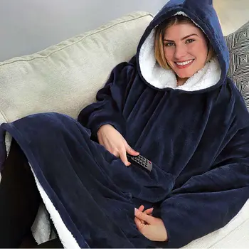 Žiemos hoodies moterų palaidinukė 2021 atsitiktinis marškinėlius moterims kailis mados šiltas pliušinis kišenėje antklodės lauko ilgai hoody ladies