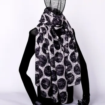 žiemos Medvilnės šalikas moterų skaros, šiltas, ilgi šalikai, šaliai, kaklaskarės poncho mados languotas poncho prabangos prekės chale schal didelis hijab sjaal