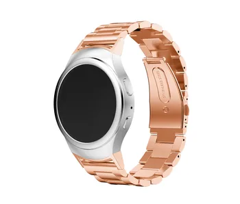 Žiūrėti Juosta su jungties adapteris, Nerūdijančio Plieno Metalo Pakeitimo Smart Watch Band Apyrankę Samsung S2 SM-R720 / R730