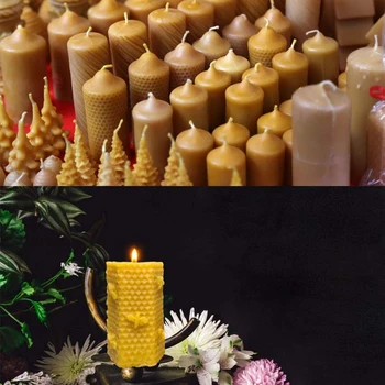Žvakė Silikono Formos 3D Bičių Medaus Avilys Formos Žvakė Priėmimo Supplie Namų Bičių vaško Muilas Pieštuku Vaškas Ištirptų, Dilgėlinė, pelėsių